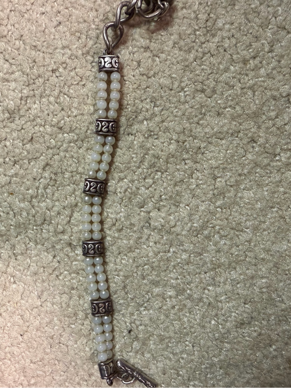 Women’s Brighton Lady Jane Pearl Bead Multistrand Bracelet